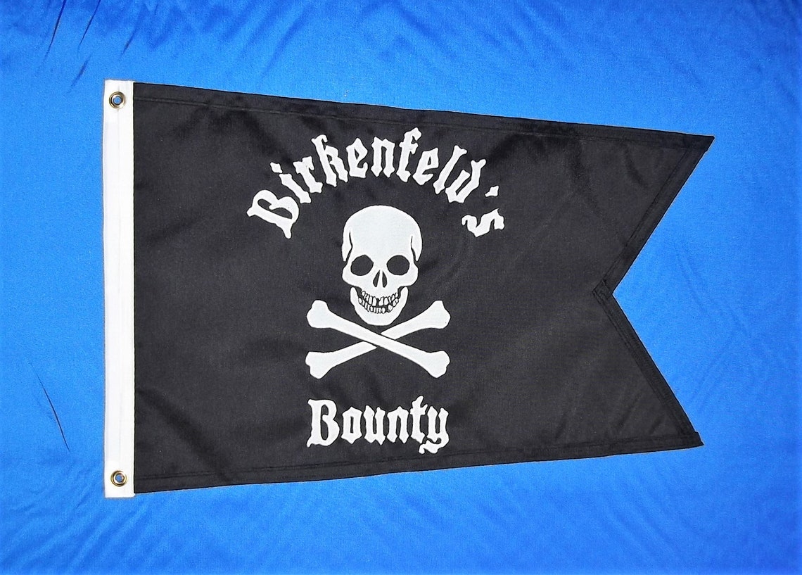 Boat Flag Nautical Boat Name and Graphic 16x24 inch Custom Etsy