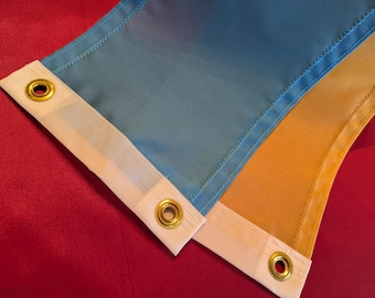 Boat Flags Tan and Light Blue Masthead Streamers Flag Gift for Him theflagchick