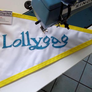 Boat Name Flag Custom Flags Nautical Gift TARIFF FREE the flag chick 画像 2