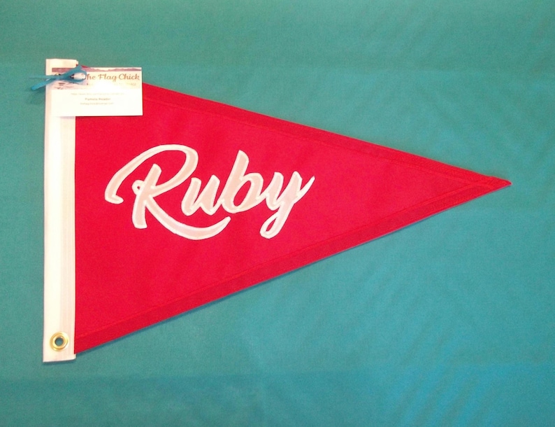 Boat Name Flag Custom Flags Nautical Gift TARIFF FREE the flag chick 画像 5