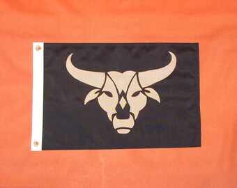 Taurus Bull Boat Flag Gift for him theflagchick TARIFF FREE