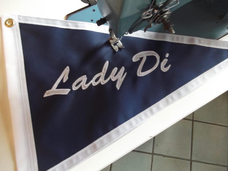 Boat Name Flag Custom Flags Nautical Gift TARIFF FREE the flag chick 画像 8