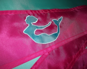 Mermaid Masthead Streamer Boating Gift for Her the flag chick TARIFF FREE