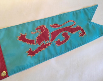Boat Flag Heraldic Lion Flag Gift for Him THE FLAG CHICK