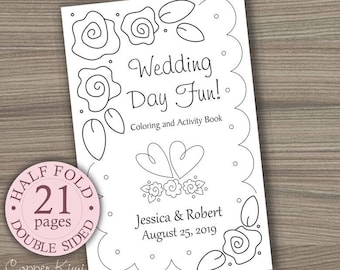 Download Wedding Coloring Book Etsy