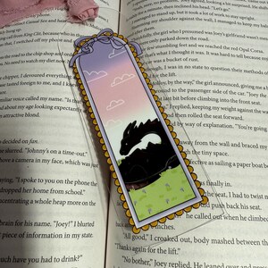 Fantasy Dragon bookmark – Magical Gift for Readers