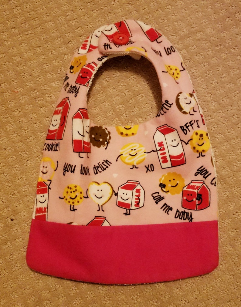 baby bibs with button closure