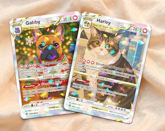 Custom Pet Anime Card 2025 | Personalized Trading Cards