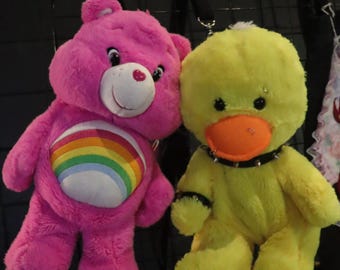 Glücksbringer Bär oder Duckie Plüschie Tasche