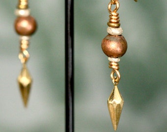 Pendientes Lavina - Metales Mixtos