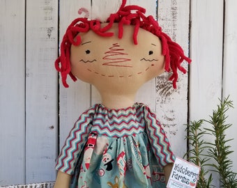 Christmas Lucy Ann Doll Pattern