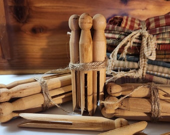 Vintage Style Clothes Pins