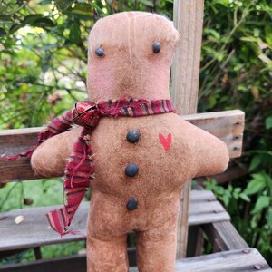 Primitive Gingerbread Men Christmas image 4