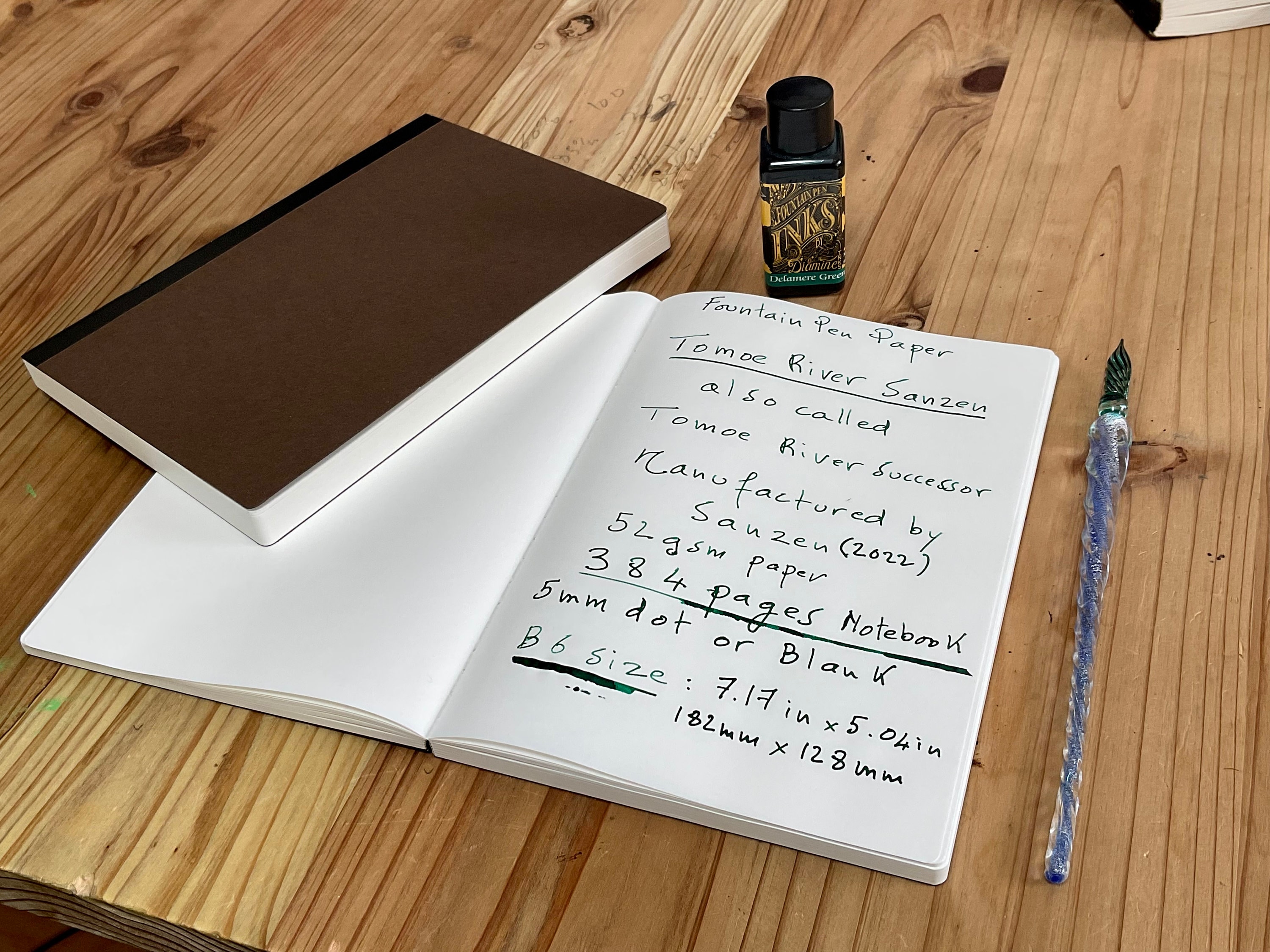 Tomoe River Journal - Paper For Fountain Pens
