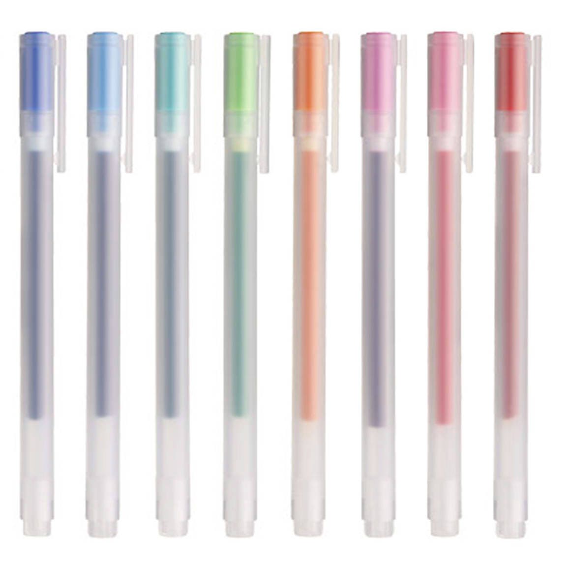 8 Colors Muji Gel Pens 0.38mm Sep Package Etsy UK
