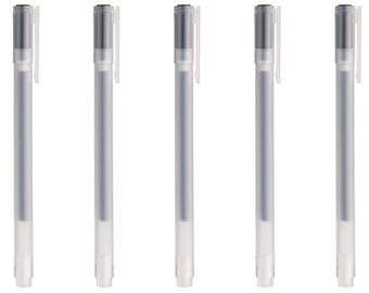 Muji pens Set retractable 15 colors gel pens 0.5mm