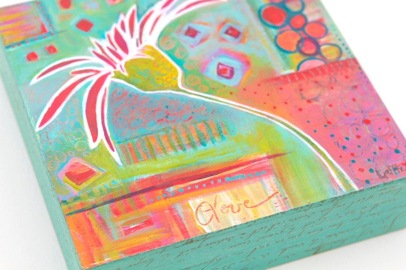 Summer Zest Original Acrylic Painting by Laura Gaffke