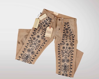 Rare Exclusive Ralph Lauren Denim & Supply Studded Jeans | 24