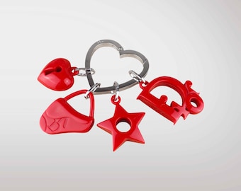 Christian DIOR Vintage Keychain - Dior Charm Keychain - DIOR Key