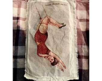 Distressed/ Reworked Flannel| Vintage Patchwork| Boho Heritage| Cottagecore