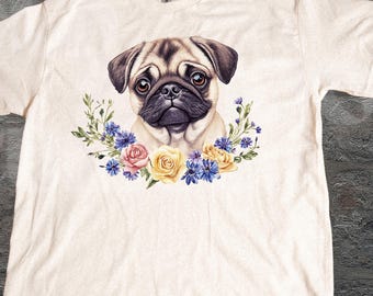 Vintage Dog Shirt, Retro Dog Graphic Pullover, Cozy Cottagecore Dog Lover Gift,  Y2k Dog Shirt,  Oversized Crewneck, Cute Dog Mom T-Shirt