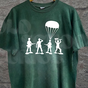Vintage 90s Style Men&#39;s Toy Story Shirt, Vintage Toy Army Soldiers Toy Story Shirt, Funny Toy Story T-Shirt, Army Toy Story Shirt, Hollywood