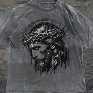 Jesus Vintage 90s Graphic Shirt, Jesus Shirt, Easter Shirt, Christian Easter Shirt, Retro Halftone Graphic Shirt, He Has Rizzen Shirt
