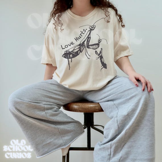 Mantis 90s Vintage Style Shirt, Funny Praying Mantis Shirt, girls Will Be Girls, Funny Insect Shirt, Unique Bug Lover Gift, Funny Mantis Tee