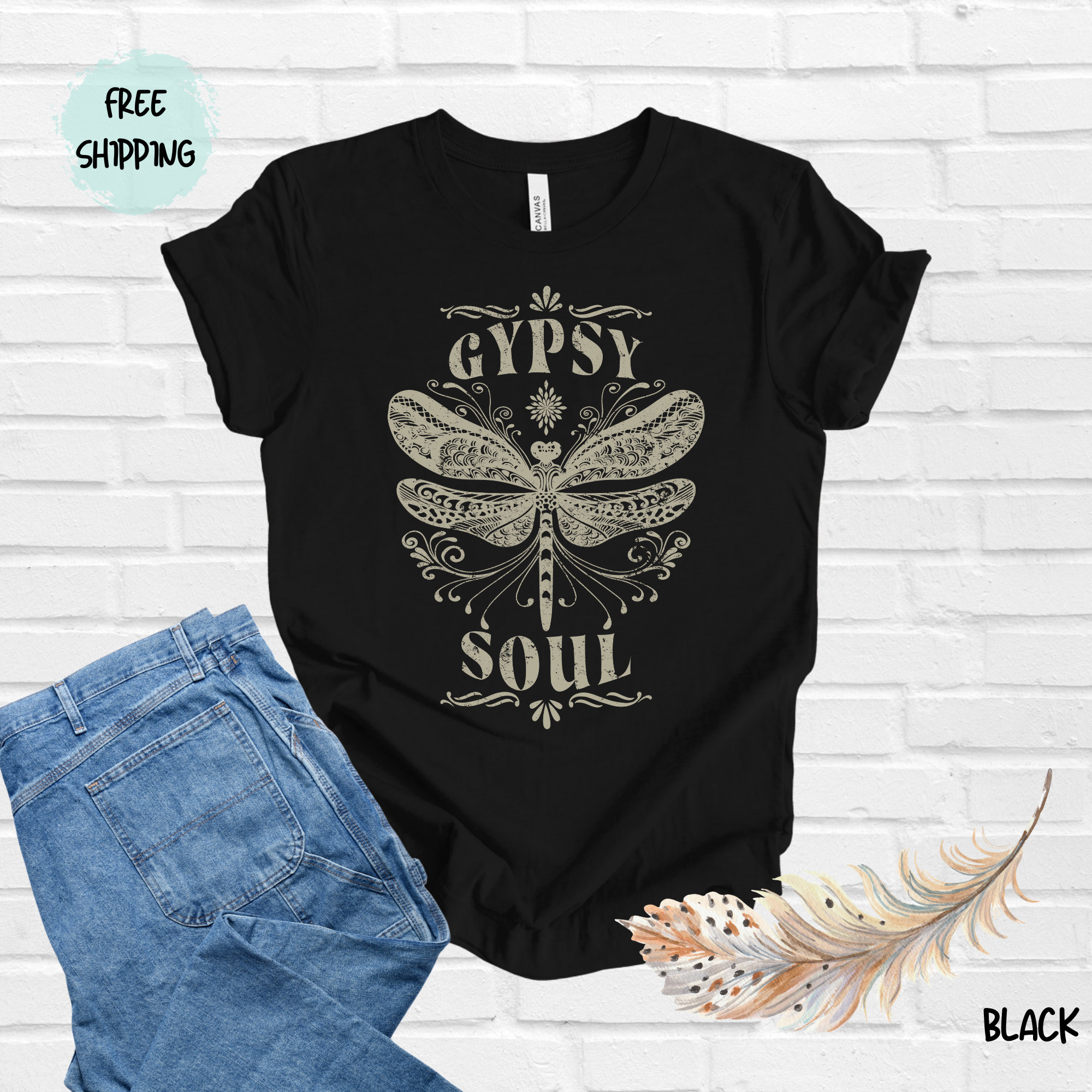 SHORT SLEEVE SHIRT TO THE GYPSY