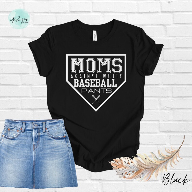 Funny Baseball Shirt for Moms, Baseball Shirt for Mom, Baseball Mama TShirt, Baseball Mom Gift, Mom Game Day T-shirt, Funny Baseball Quote image 2