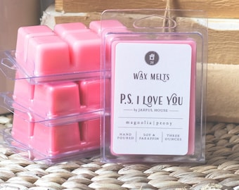 Magnolia Peony Wax Melts: Floral Scent Cubes