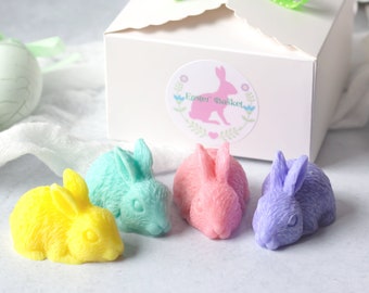 Easter Bunnies Gift Bundle | Scented Wax Melts Bunnies | Easter Basket Gift | Spring Home Gift for Mom