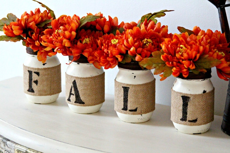 Rustic Home Decor-Thanksgiving Table Decor-Fall Home Decor-Rustic Housewarming Gift Idea-Fall Decor-Fall Entry Decor-Fall Table Centerpieces image 1