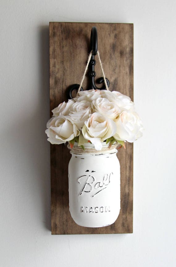 Mason jar wall cheap sconce hobby lobby