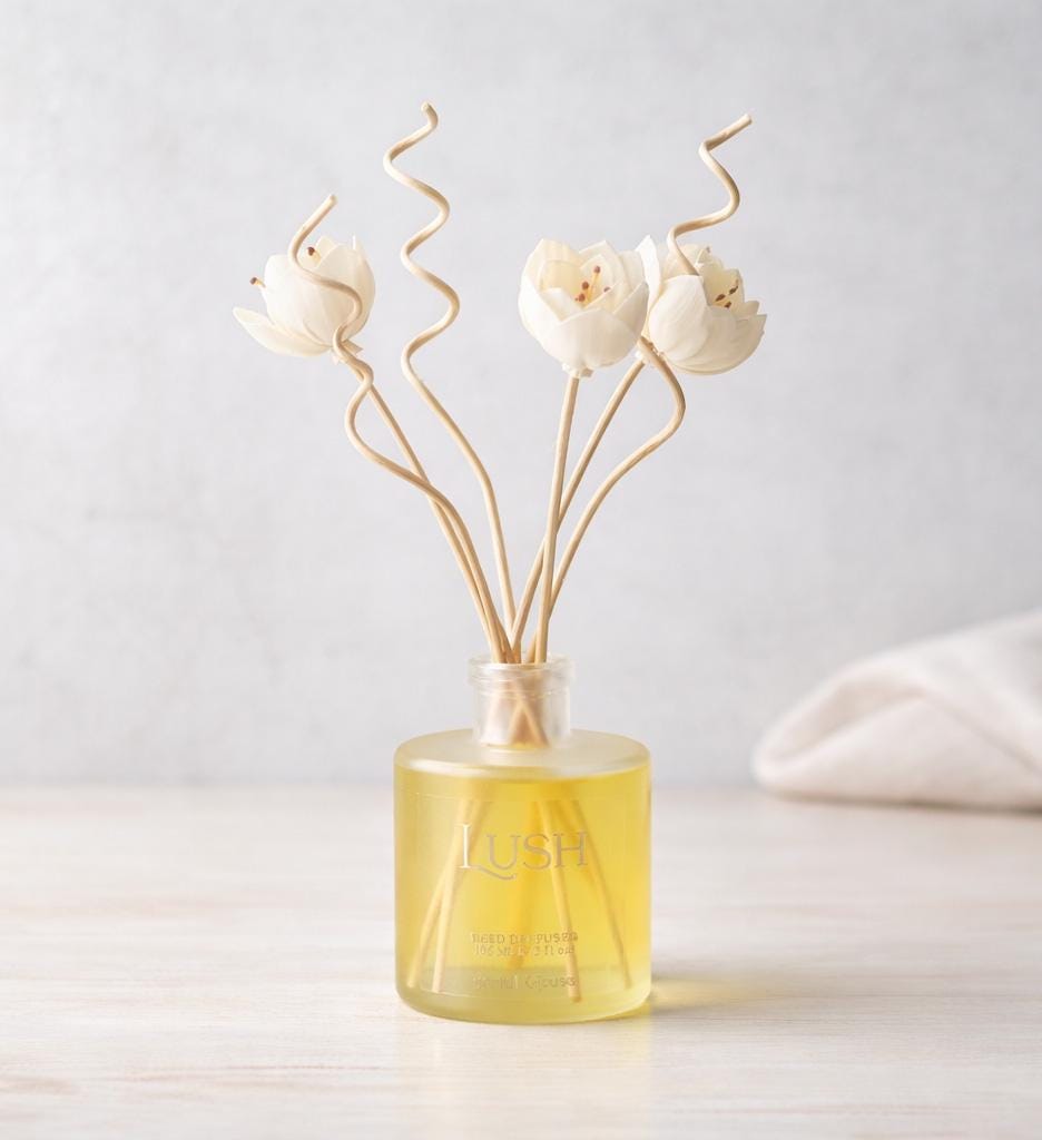 Lush Diffuser LUSH Pear Mascarpone Reed Diffuser, Floral Gourmand Home Fragrance ...