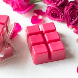 Rose Valley Scented Wax Melts: Floral Coconut Wax Tarts