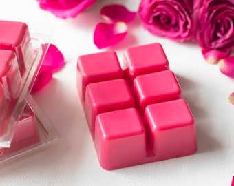 Rose Valley Scented Wax Melts: Floral Coconut Wax Tarts