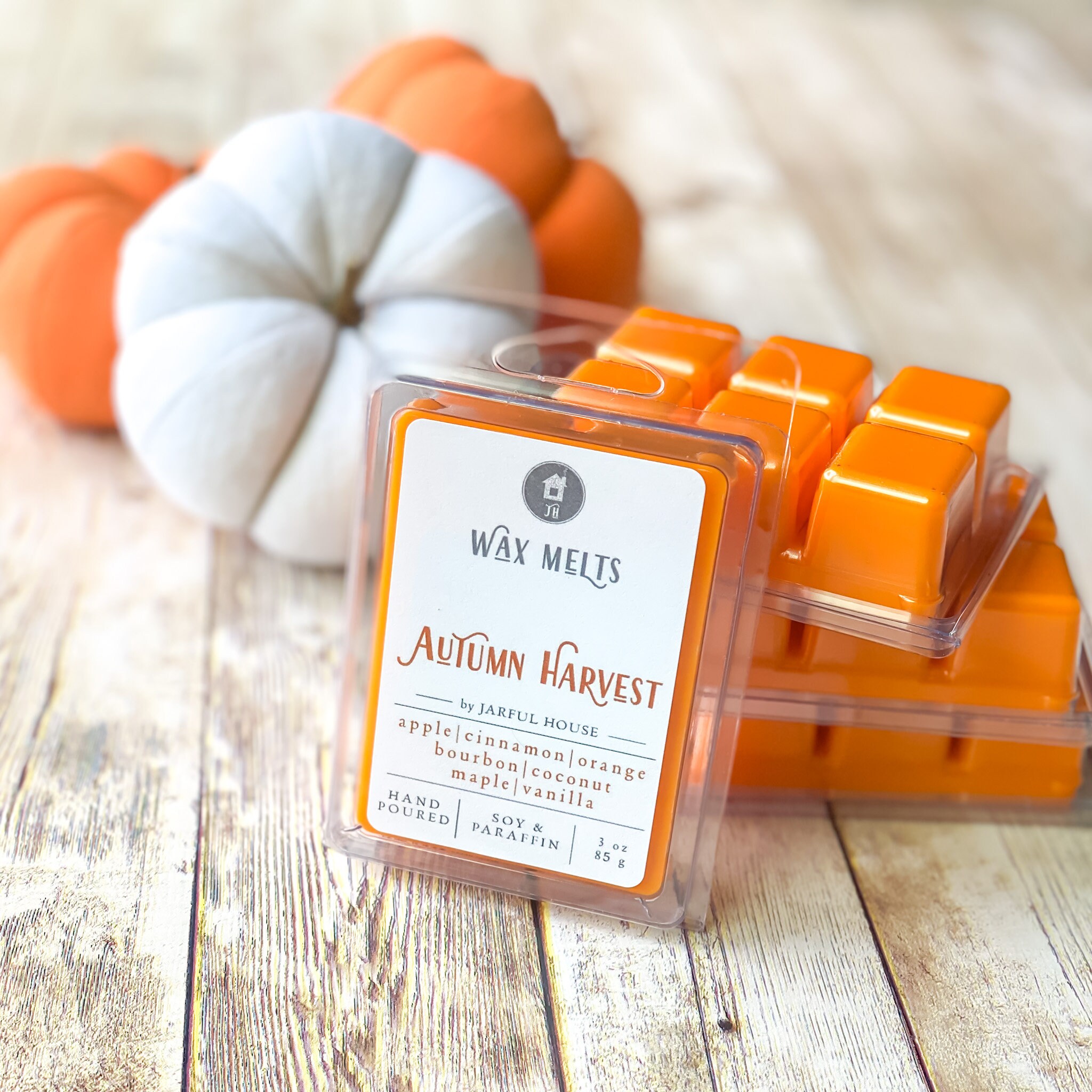 Autumn Harvest Wax Melts Fall Wax Melts Scented Melts Etsy UK
