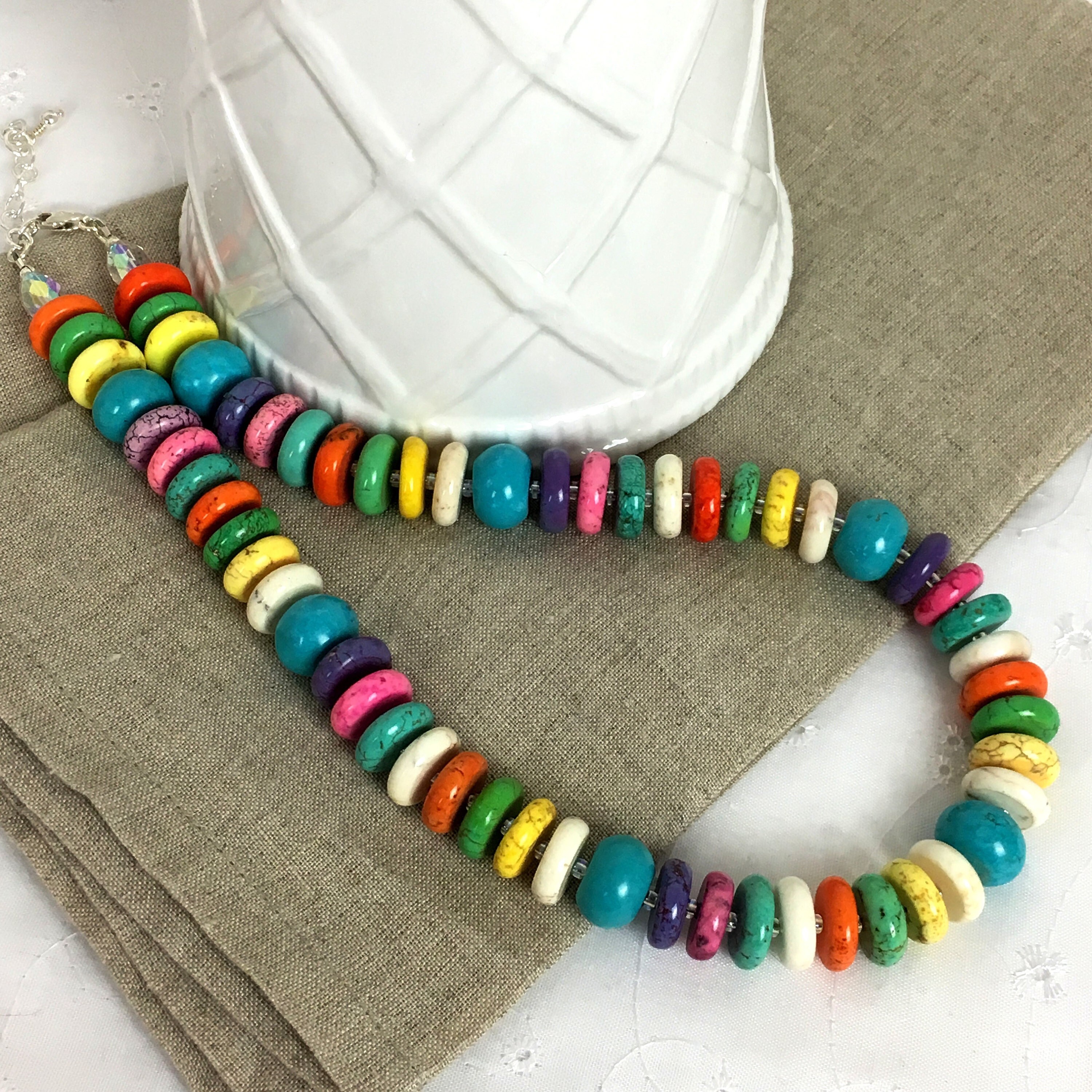 【U LAN】24SS★ [LAN ARCHIVE] Shell Mini Beads Necklace miyuki-seed-bead-necklace-