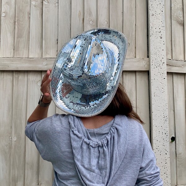 Disco Ball Cowboy Hat Etsy Australia