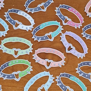 Heart Choker Vinyl Sticker (2")