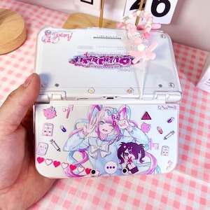 Estuche DIY Needy Girl Overdose para 3DS y NDS, serie de modelos completos, estuche protector hecho a mano con dibujos animados de anime