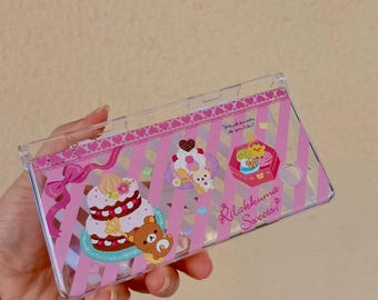 DIY Rilakkuma 3ds nds case full model series, anime cartoon handmade protective case
