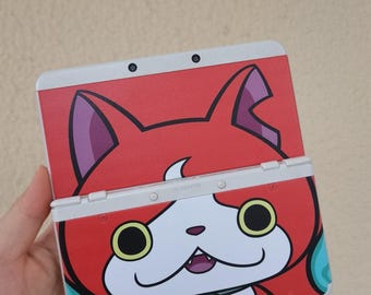 Etui ochronne na zegarek Yo-kai Jibanyan Nintendo 3DS z motywem anime i twardą powłoką do nowej konsoli do gier 3DS XL LL