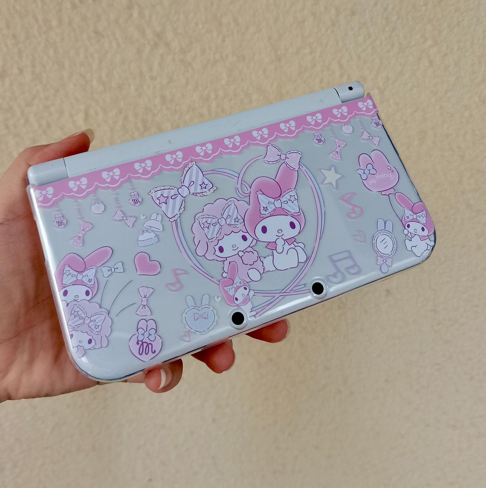 かわいいピンクのマイメロディ3DS保護シェル | ゲーマーケース - Etsy 日本