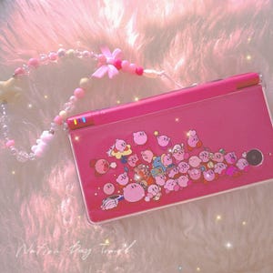 DIY Kirby 3ds nds case full model series, anime cartoon handmade protective case
