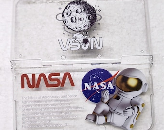 NASA Astronaut 3DS Case for Nintendo 3DS | Space-Themed Protective Cover, Geeky Gaming Accessory