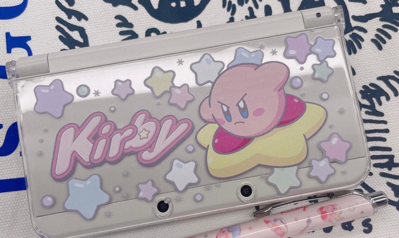 DIY Transparent Kirby Protective Case 3ds Nds Full Model Handmade