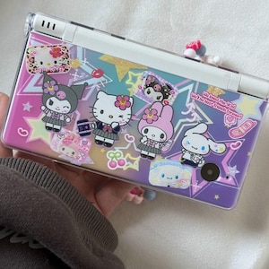 DIY y2k millenia NEW 3ds nds case full model series, anime cartoon handmade protective case