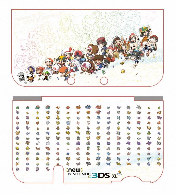 DIY Pokémon 3ds Nds Case Full Model Series, Anime Cartoon Handmade